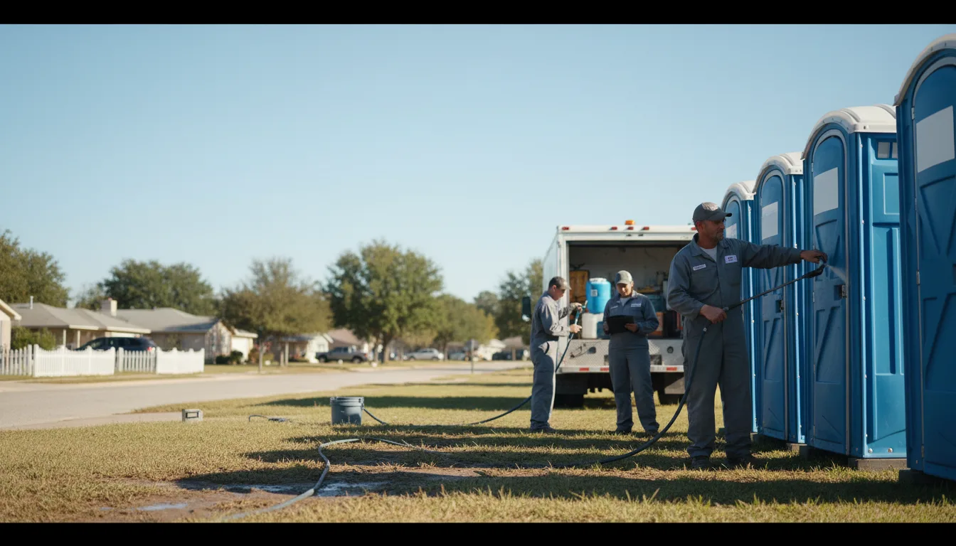 Long-Term Portable Toilet Rental in Belvue, KS near me